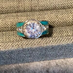 Silver and Turquoise Ring